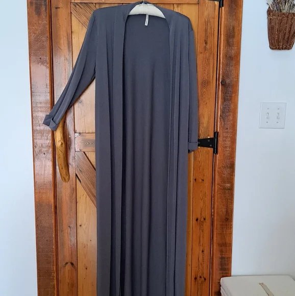 Maxi Length Open Cardigan - Picture 5 of 10